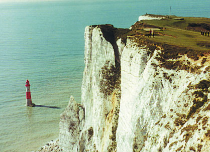 "Beachy Head", Lighthouse bei Eastbourne